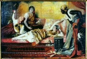 unknow artist Arab or Arabic people and life. Orientalism oil paintings  257